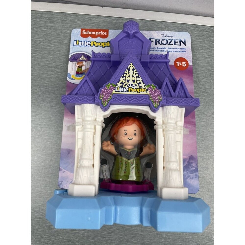 Fisher Price Little People Disney Frozen Anna in Arendelle Portable Playset